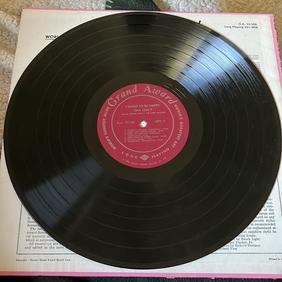 Vintage LP album I want to be Happy Cha Chas Enoch Light and the Light Brigade - Picture 3 of 16
